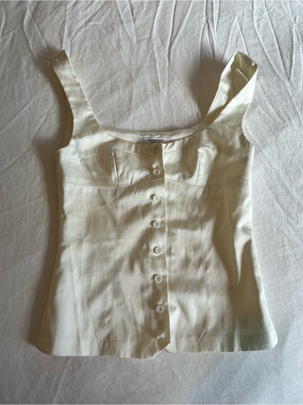 Peppermayo Golden Skies Bustier Panel Top